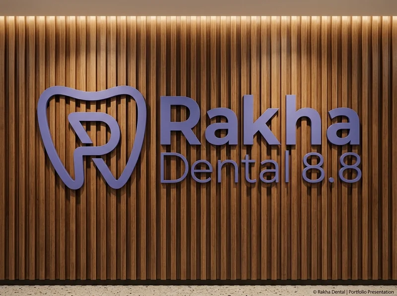 Huruf Timbul Cutting Akrilik Rakha Dental